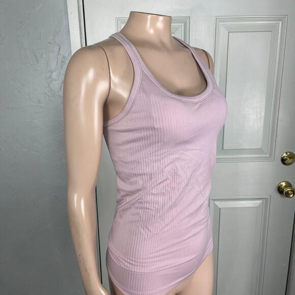 lululemon athletica Pink Ribbed Tank Top - Picture 4 of 5
